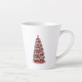 Café Latte Caneca Única de Presente de Ano Novo 2026