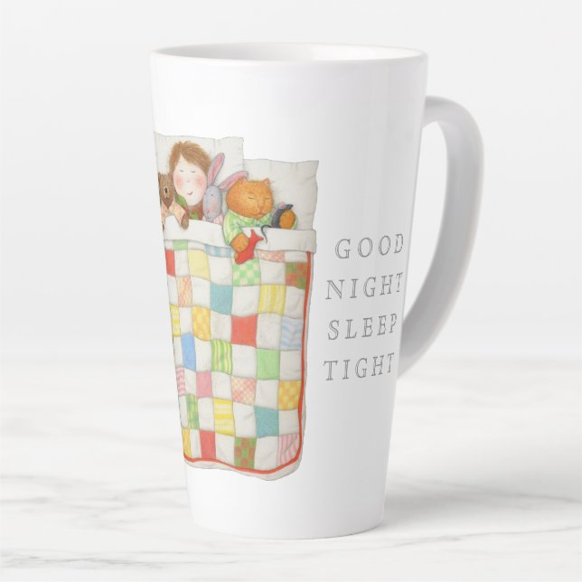 Café Latte CASACO ACONCHEGANTE Caneca Alta de Cacau (Ângulo direito)
