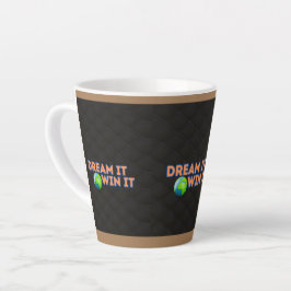 Café Latte Eleve seus Designs de caneca latente exclusivos no