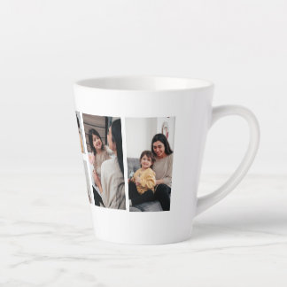 Café Latte Melhor Caneca de Colagem de Fotos para Mãe