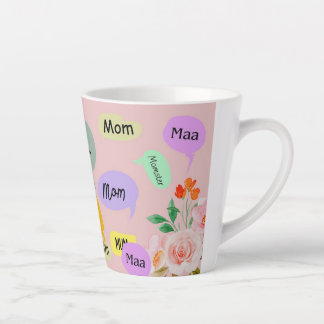 Café Latte Melhor caneca de presente do dia das mães