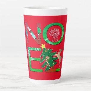 Café Latte "Noel", caneca de Natal