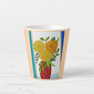 Café Latte Pequena caneca de latão