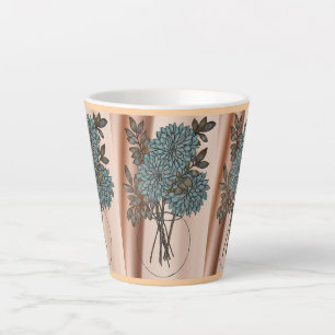 Café Latte Pequena caneca de latão