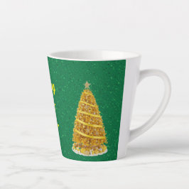 Café Latte Presente de ano novo em caneca