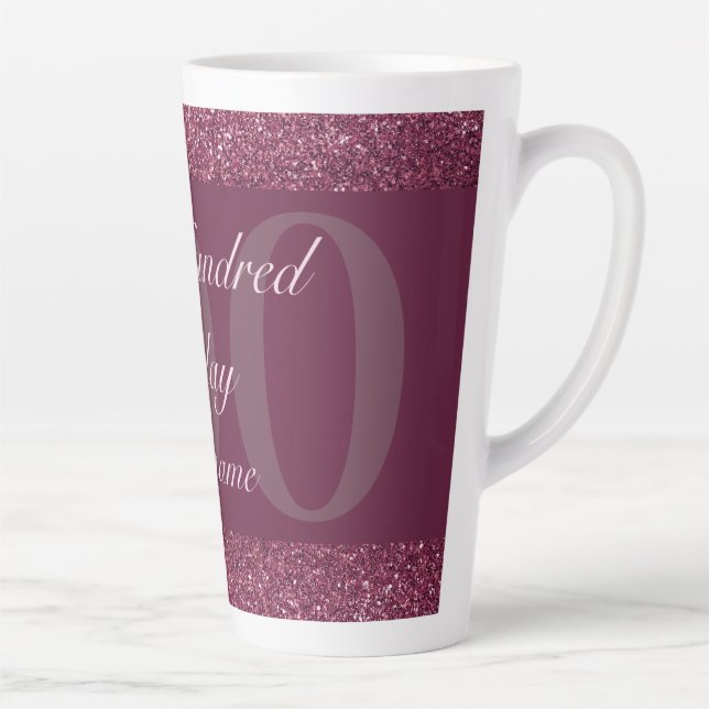 Café Latte presente especial de caneca de aniversário persona (Direita)
