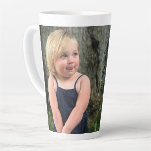 Café Latte Seu caneca de 2 fotos, caneca de 12 ou 17 oz