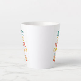 Café Latte Só mais uma caneca de capítulo - presente bonito p
