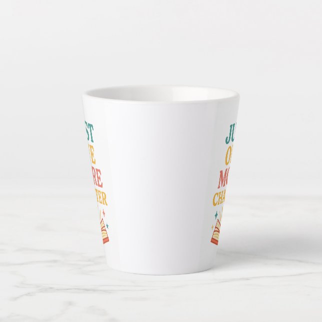 Café Latte Só mais uma caneca de capítulo - presente bonito p (Frente)