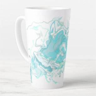 Café Latte Taça de Caneca Latente do Oceano I