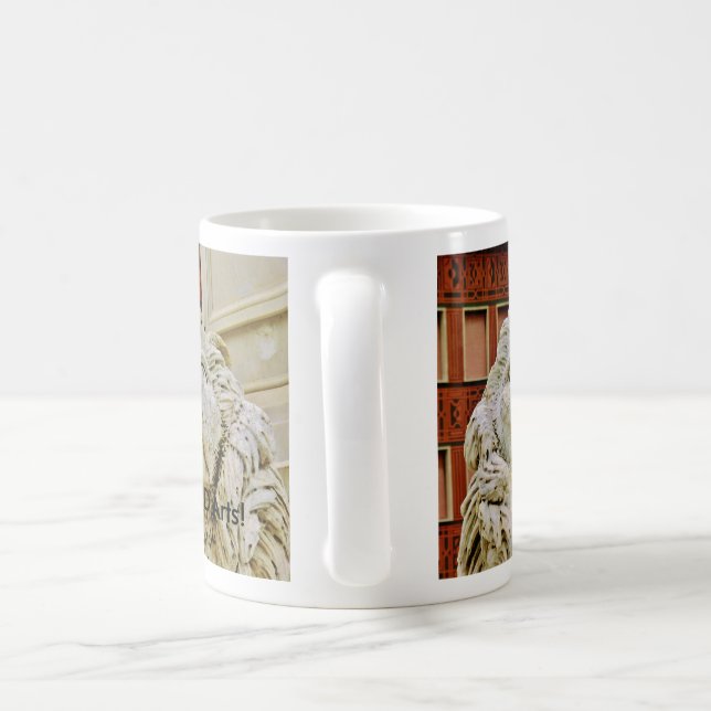 Café Leão da caneca de Massa - arisco (Alça)