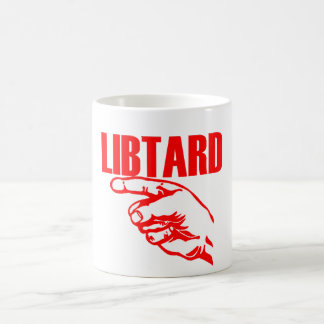 Café Libtard caneca branca clássica de 11 onças