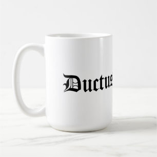 Café Ligação da caneca de Ductus Exemplo pelo exemplo