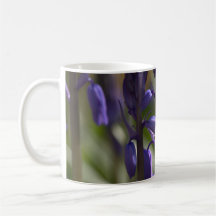 Linda caneca de flores Bluebell