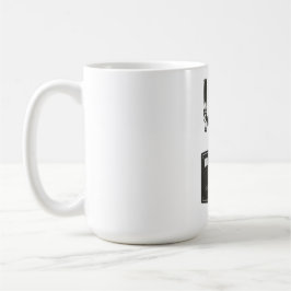 Café Logotipo da faixa de uísque 15oz. Caneca