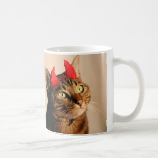 Café Lolcat do diabo de Mooki - caneca