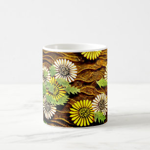 Café Lua de Dandelion Japonês Caneca   11oz Era Meiji 