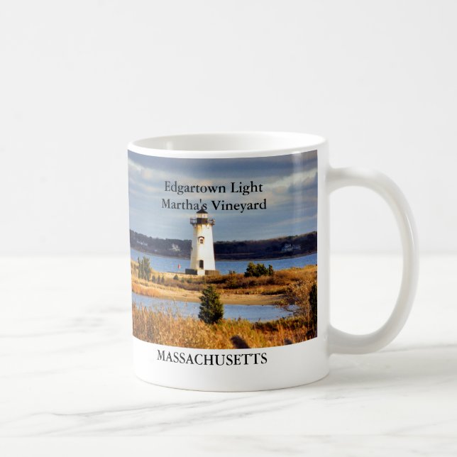 Café Luz de Edgartown, caneca de Massachusetts (Direita)