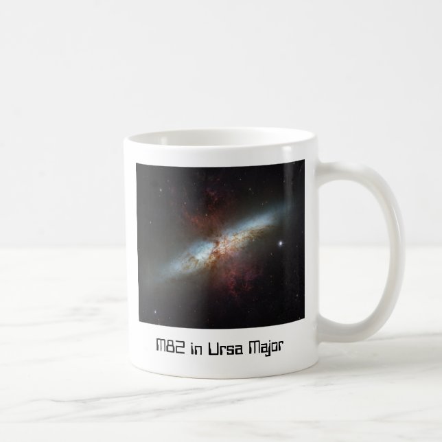 Café M82 no major de Ursa - caneca - personalizado (Direita)