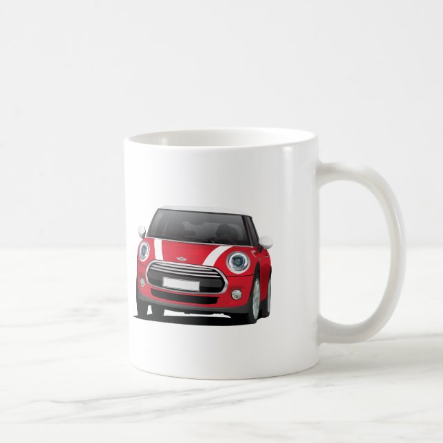 Café M choca o tanoeiro (F56) caneca de duas imagens, (Direita)