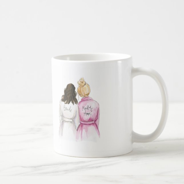 Café Madrinha de casamento? O Br da DK da caneca acena (Direita)