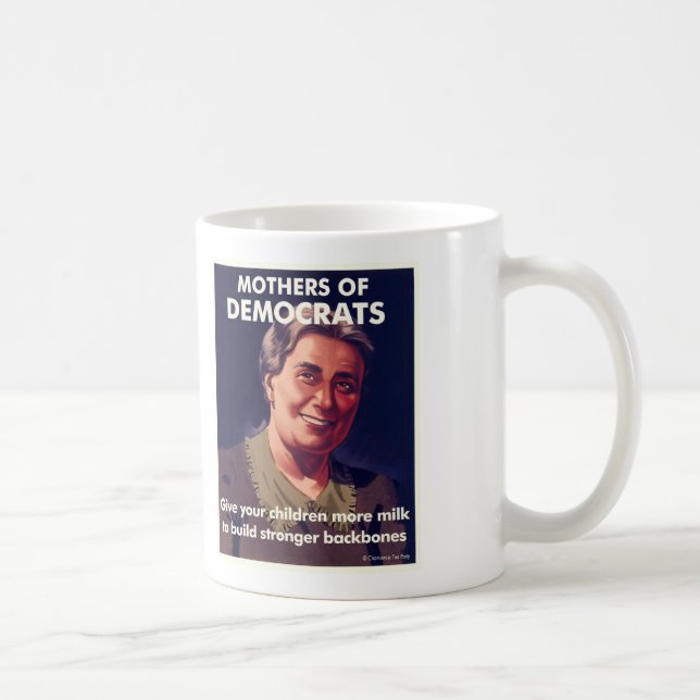 Café Mães da caneca de Democratas (Direita)