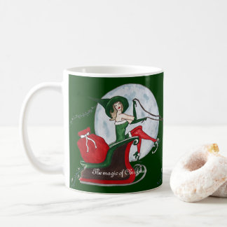 Café Magia da Caneca de Natal