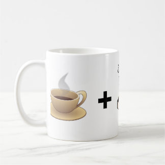 Café mais a caneca feliz do homem dos iguais dos