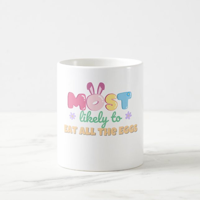 Café Mais propensa a comer toda a caneca de ovos - hila (Centro)