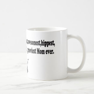 Café Mamã de Bestest nunca. A extremidade. Caneca