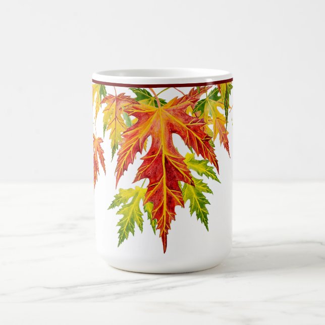 Café Mapeamento de prata em uma caneca clássica (Centro)