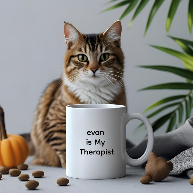 Café Max é Meu Terapeuta – Caneca de Apoio Emocional (Criador carregado)