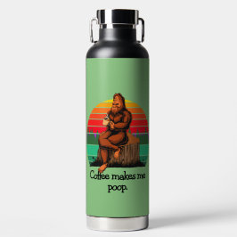 Café Me Faz Cagar Bigfoot Sasquatch Engraçado 