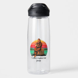 Café Me Faz Cagar Bigfoot Sasquatch Engraçado  