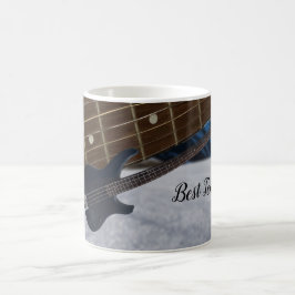 Café Melhor Caneca de Guitarra para Professor