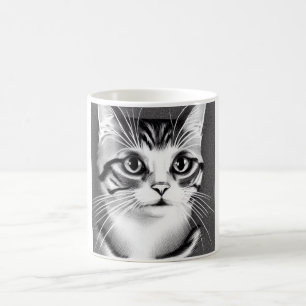 Café Melhor caneca de mãe de gato personalizada