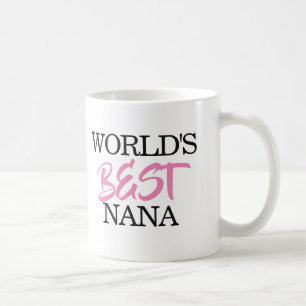 Café MELHOR caneca de Nana do mundo