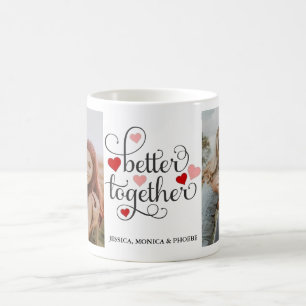 Café "Melhor Juntos" Caneca de Foto
