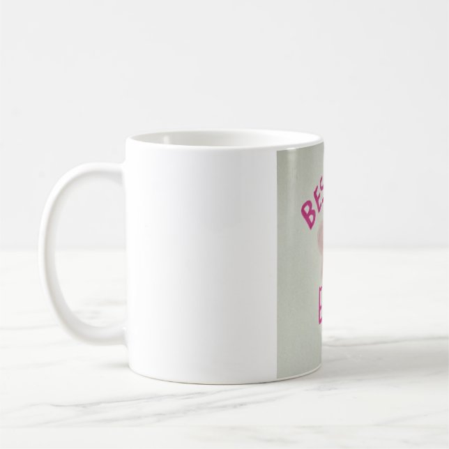 Café "Melhor mãe de sempre" caneca do dia das mães (Esquerda)