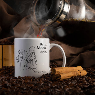Café Melhor Mãe de Todos os Tempos – Presente de Caneca