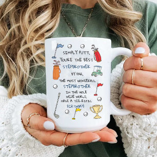 Café Melhor Meio-irmão de Golfe por Par Caneca de Anive