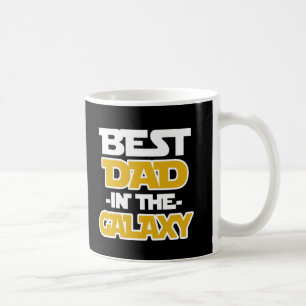 Café Melhor Pai da Galáxia, engraçado dizendo caneca de