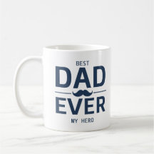 Melhor Pai de Todos – Caneca do Meu Herói | Presen