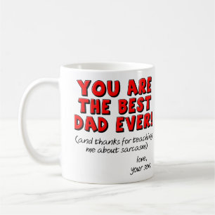 Café Melhor Pai do Mundo Caneca de Presente Engraçado e