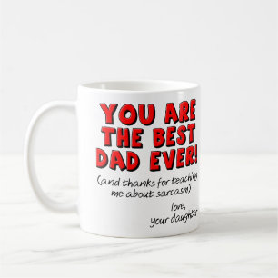 Café Melhor Pai do Mundo Caneca de Presente Engraçado S