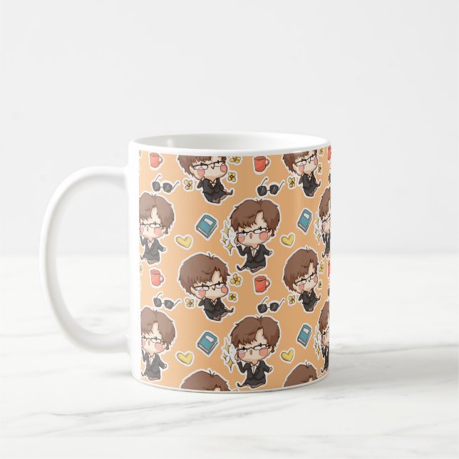 Café Mensageiro místico: Caneca de Jaehee (Esquerda)