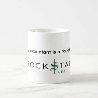 Café Meu contador é uma caneca de Rockstar