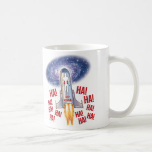 Café Meu fundo do branco da caneca de Meme dos lados