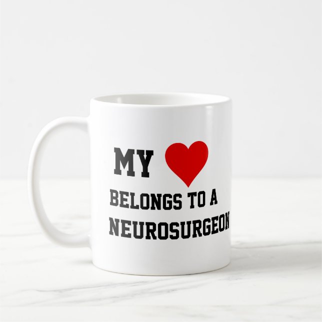 Café Meu Pertence A Uma Caneca De Neurocirurgião (Esquerda)