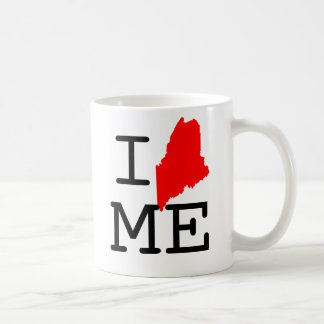 Café Mim caneca de Maine do coração